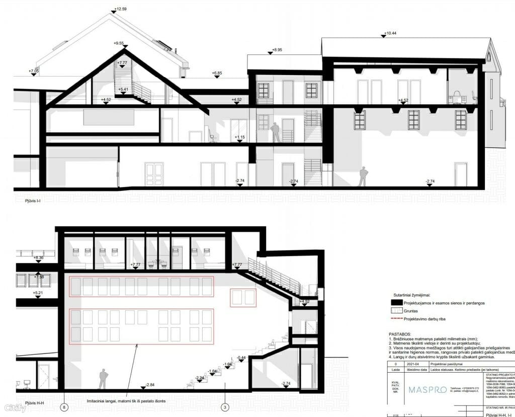 Menų spaustuvė Maironio g. 1 (Maironio g. 1) - Cultural center - visualization