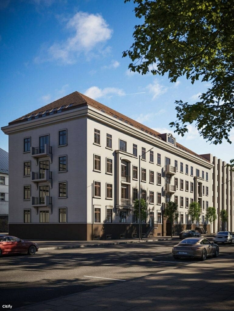 Mickevičiaus 8 (A. Mickevičiaus g. 8) - Multi apartment - visualization