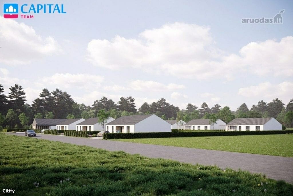 Miško panoramos (Grendavės g. 72, 74, 76, 86, 88, 90) - Privačių namų kvartalas - vizualizacija