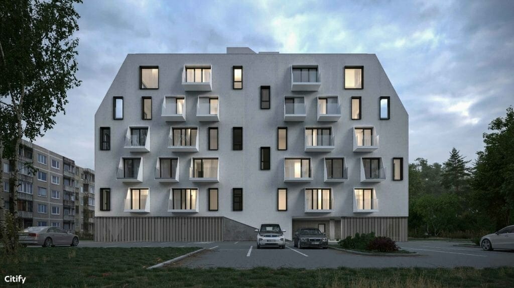 Šilainių Naujakuriai (Naujakurių g. 72) - Multi apartment - visualization