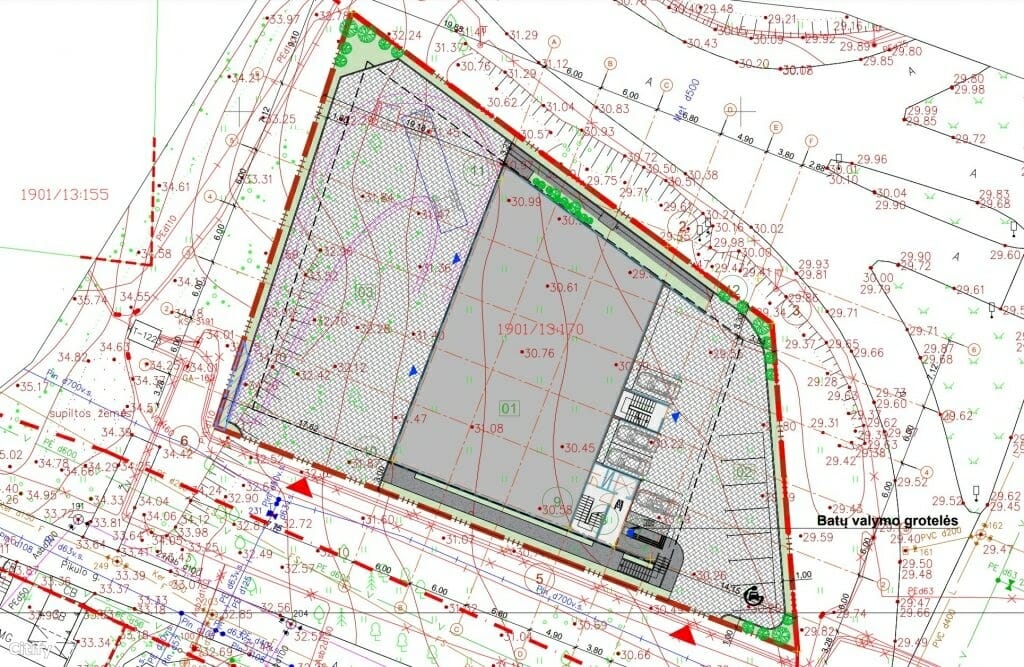 Panerių g. 281 (Panerių g. 281) - Non-food store - visualization