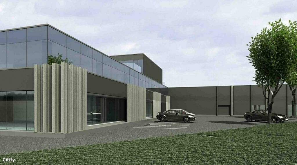 Partizanų g. 75K (Partizanų g. 75K) - Shopping center - visualization