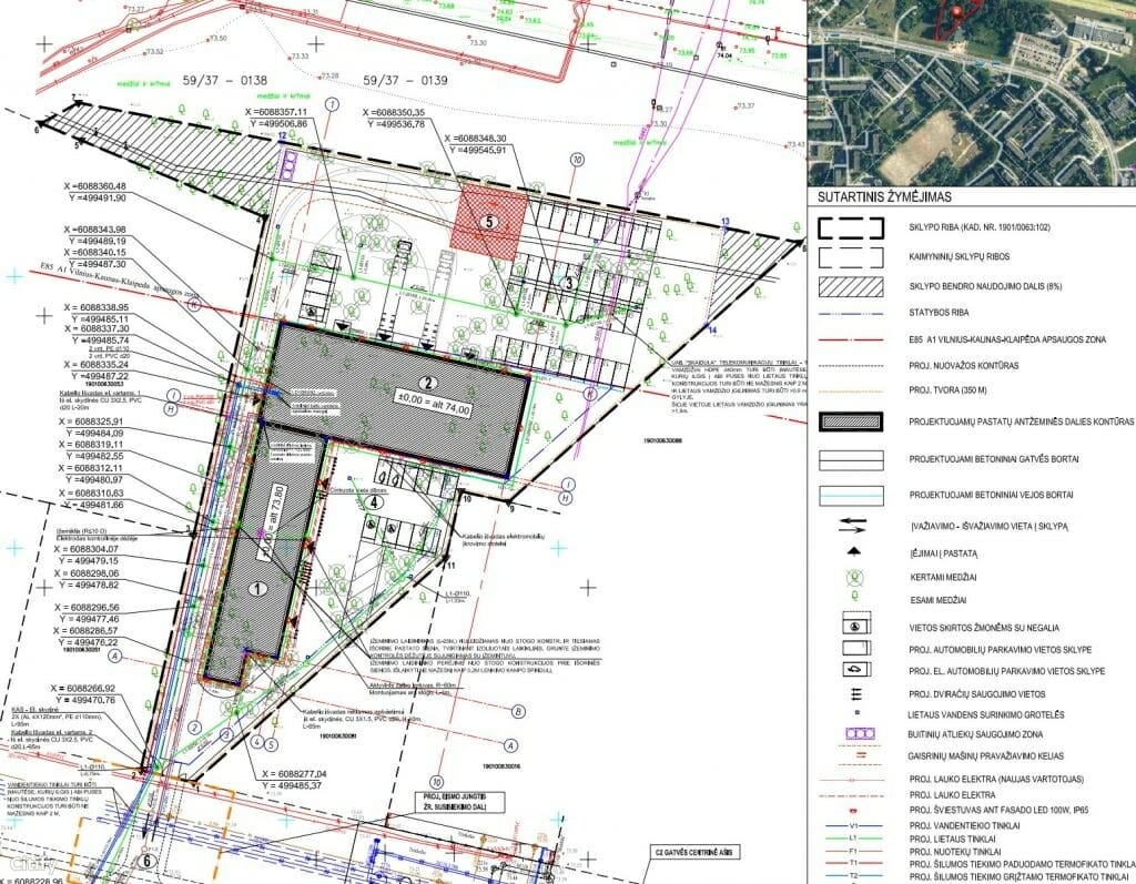 Partizanų g. 75K (Partizanų g. 75K) - Shopping center - visualization