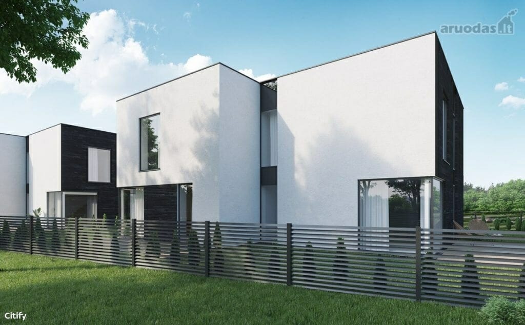 Rokantiškių namai (Rokantiškių g. 4E) - Row housing - visualization