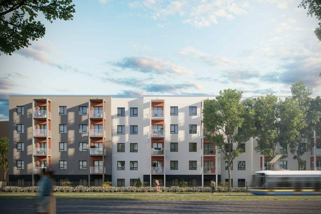 Ropažu iela 16 (Ropažu iela 16) - Daudzdzīvokļu nams - vizualizācija