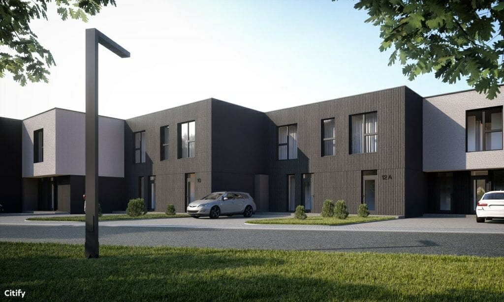 STALUPĖNAI (Stalupėnų g. 2, 4, 6, 6A, 8, 10, 12, 14, 16, 18, 20, 22, 24) - Row housing - visualization