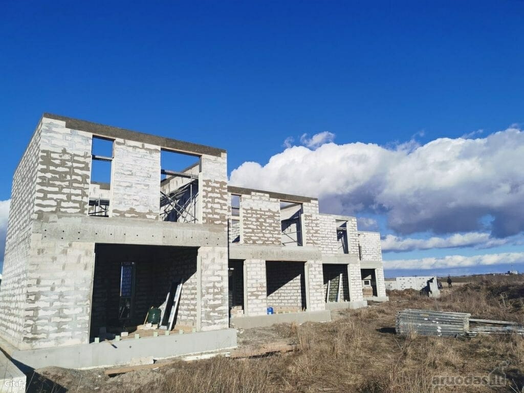 STALUPĖNAI (Stalupėnų g. 2, 4, 6, 6A, 8, 10, 12, 14, 16, 18, 20, 22, 24) - Row housing - construction photos