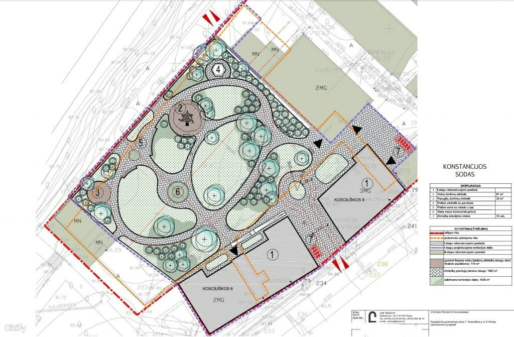 T. Kosciuškos g. 6, 8 1 etapas (T. Kosciuškos g. 6, 8) - Multi apartment - visualization