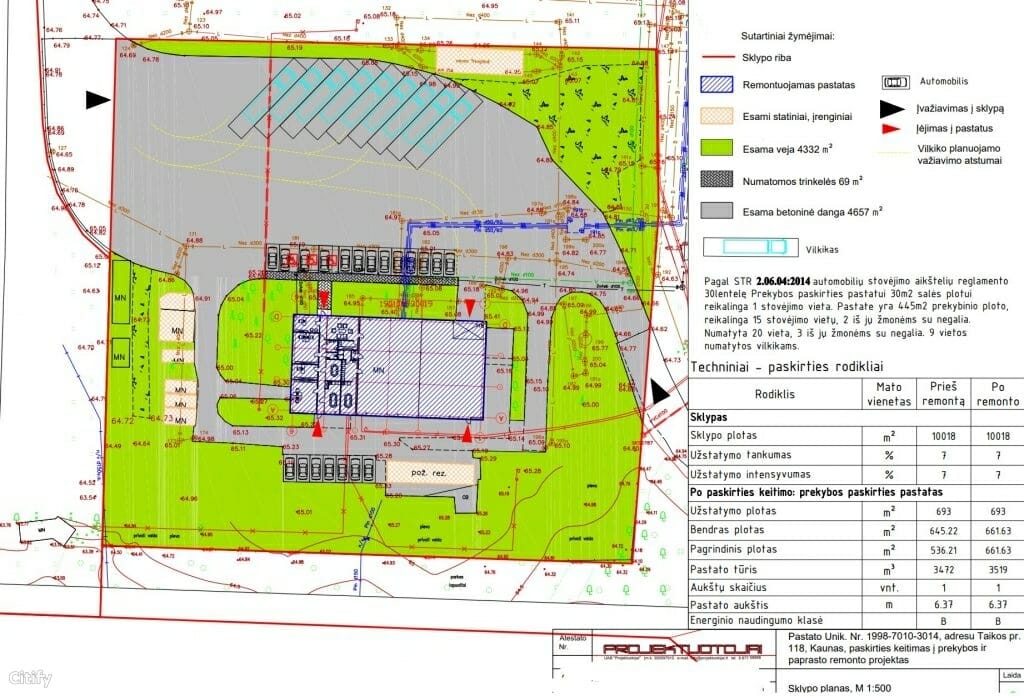 Taikos pr. 118 (Taikos pr. 118) - Non-food store - visualization