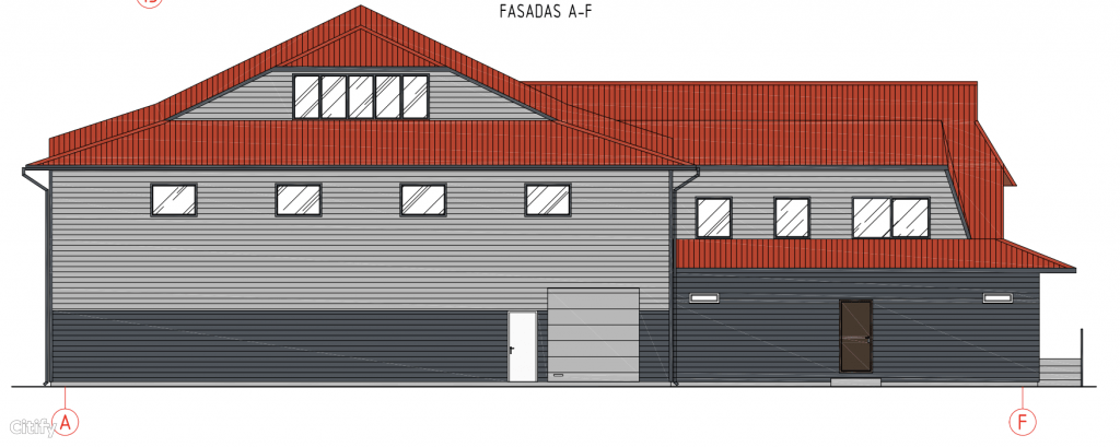 Žardupės g. 1 (Žardupės g. 1) - Daugiabutis, Kita komercija - vizualizacija