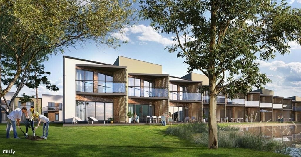 Žirgyno g. 39 (Žirgyno g. 39) - Daudzdzīvokļu nams, Rindu mājas - vizualizācija