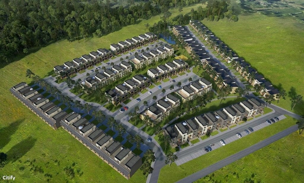 Žirgyno g. 39 (Žirgyno g. 39) - Daudzdzīvokļu nams, Rindu mājas - vizualizācija