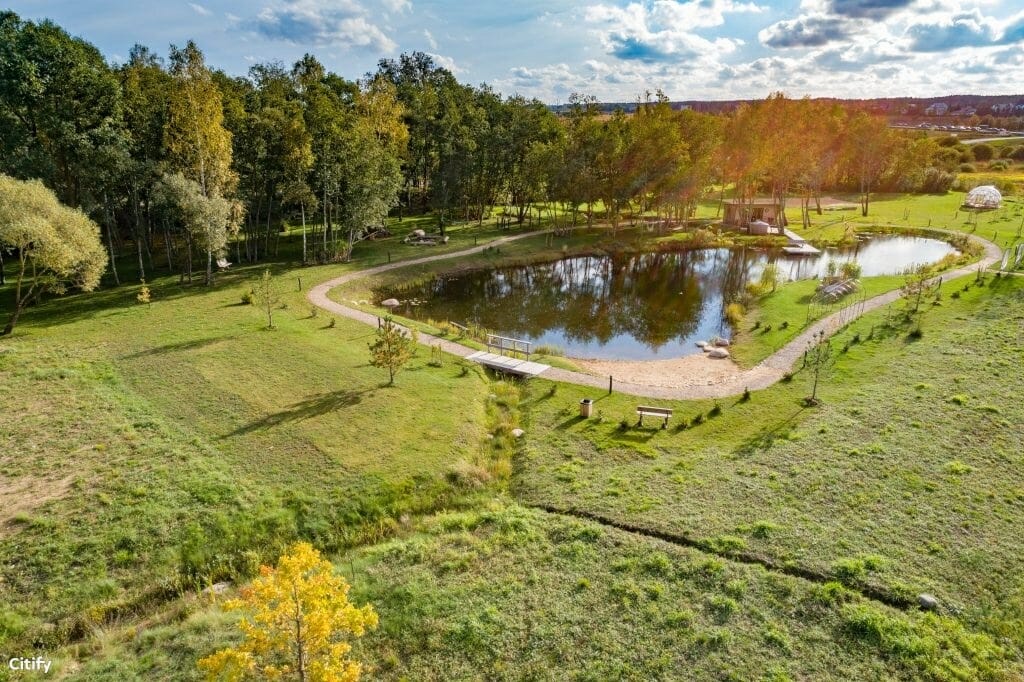 Versmių parkas (Versmių g. 2, 4, 6, 7, 8, 9, 10, 11, 12, 13, 15, 16, 17, 19 - 47) - Land plots, Private house community - construction photos