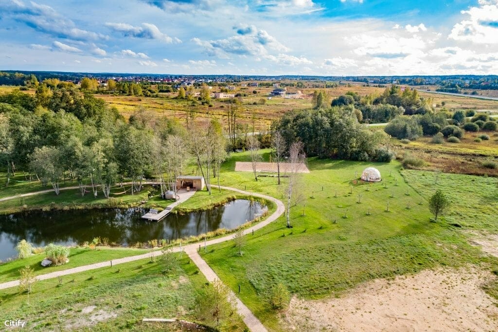 Versmių parkas (Versmių g. 2, 4, 6, 7, 8, 9, 10, 11, 12, 13, 15, 16, 17, 19 - 47) - Land plots, Private house community - construction photos