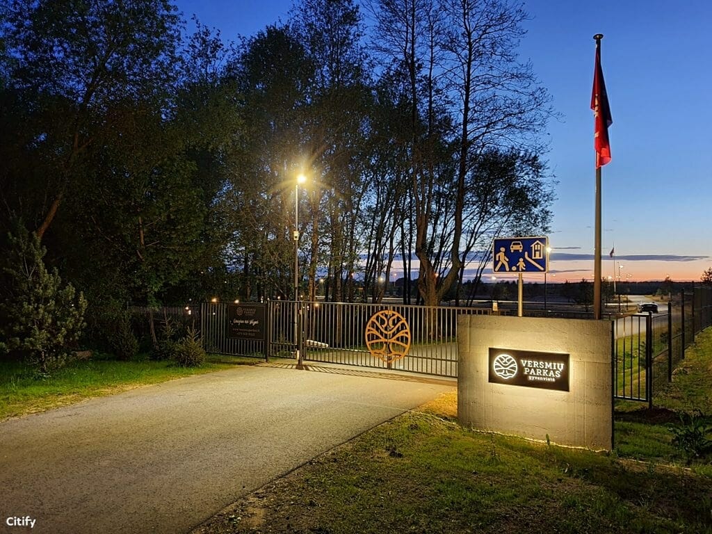 Versmių parkas (Versmių g. 2, 4, 6, 7, 8, 9, 10, 11, 12, 13, 15, 16, 17, 19 - 47) - Land plots, Private house community - construction photos