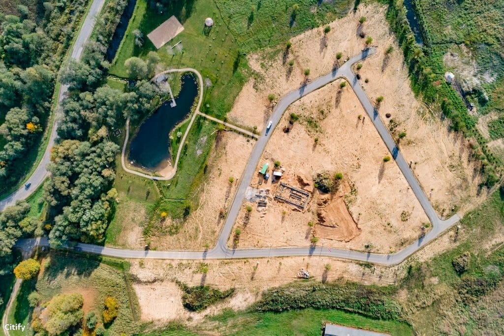 Versmių parkas (Versmių g. 2, 4, 6, 7, 8, 9, 10, 11, 12, 13, 15, 16, 17, 19 - 47) - Land plots, Private house community - construction photos