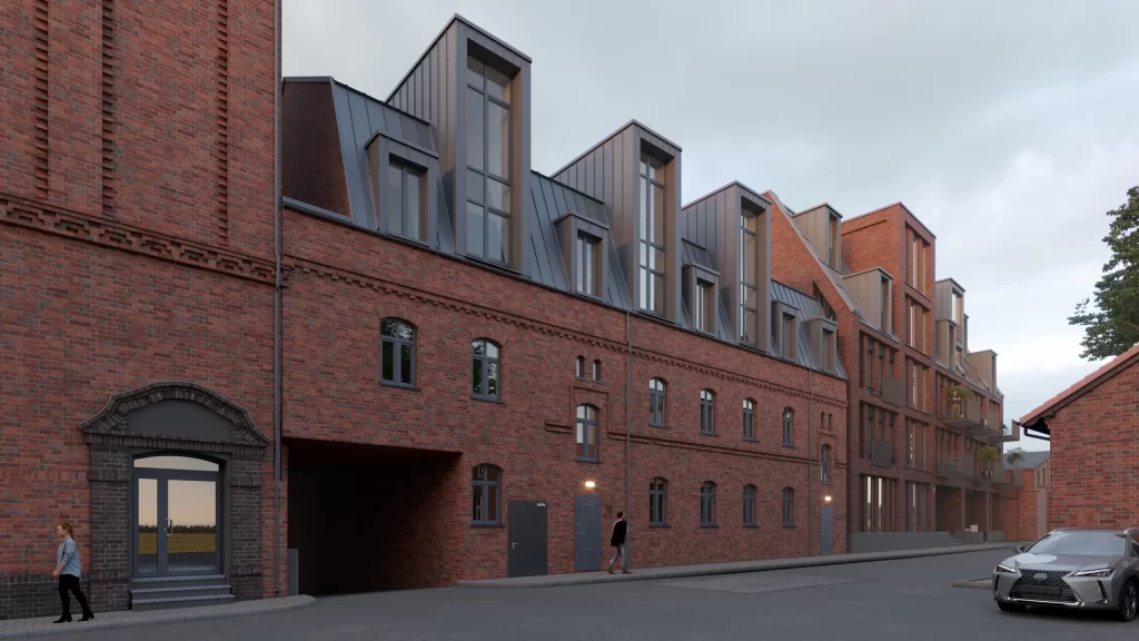 Jūros 1 (Jūros g. 1) - Hotel, Multi apartment - visualization