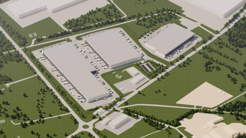 Liepkalnio industrinis parkas 6 etapas (Pripetės g. 1) - Warehouse / Distribution center - visualization