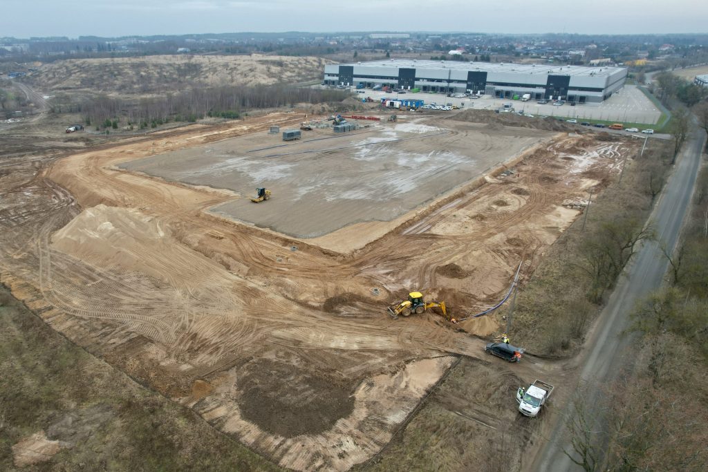 Liepkalnio industrinis parkas 7 etapas (Pripetės g. 1) - Sandėlys / Platinimo centras - statybų nuotraukos