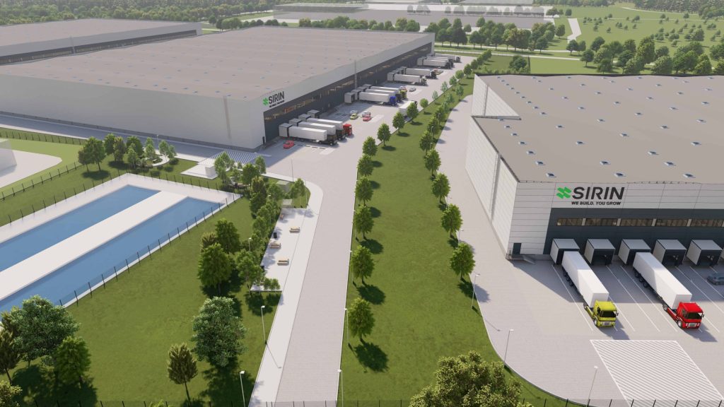 Liepkalnio industrinis parkas 7 etapas (Pripetės g. 1) - Sandėlys / Platinimo centras - vizualizacija