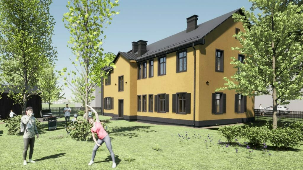 Mazā Nometņu iela 78 (Mazā Nometņu iela 78) - Multi apartment - visualization