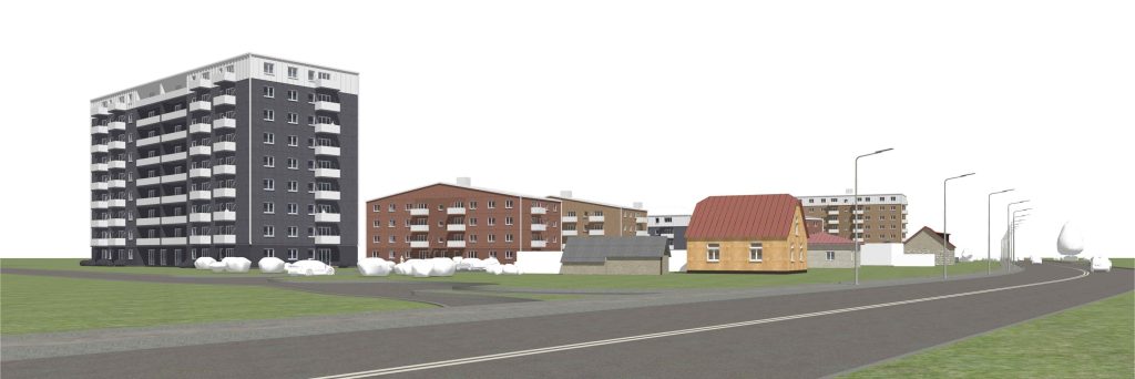 Reinvaldu Nami (Reinvaldu iela 30) - Multi apartment - visualization