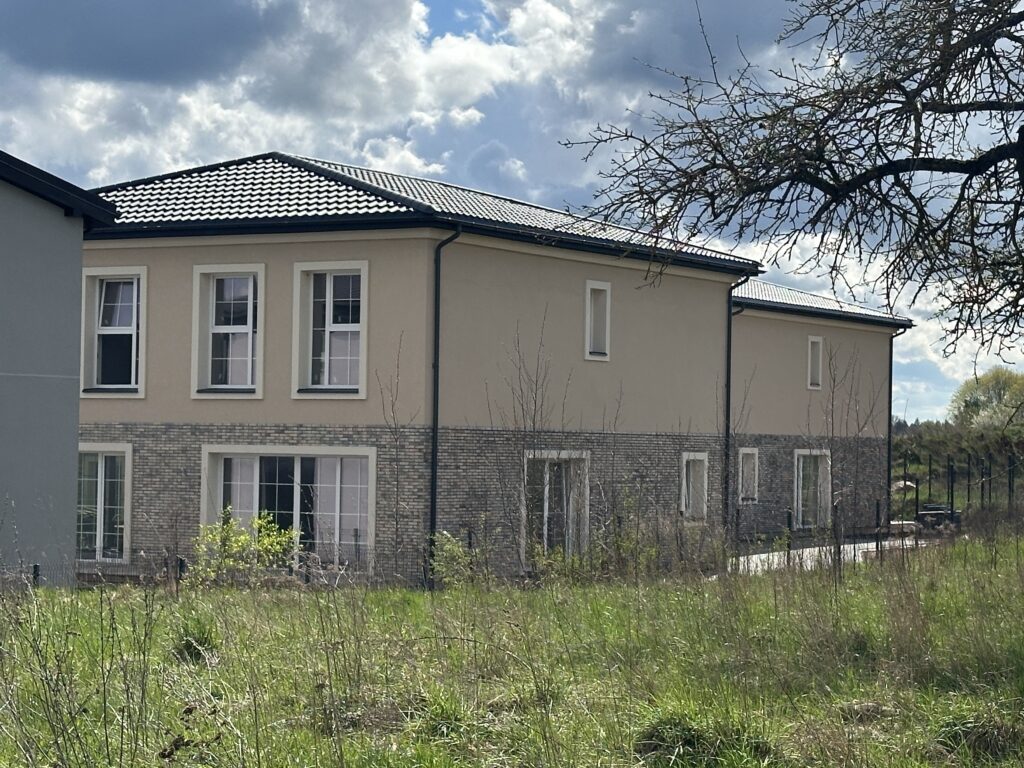 Skalvos g. namai (Skalvos g. 28, 30) - Row housing - construction photos