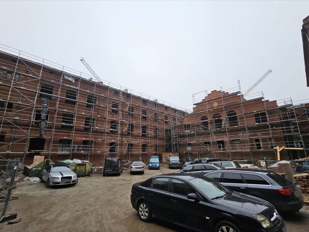 Jūros 1 (Jūros g. 1) - Hotel, Multi apartment - construction photos