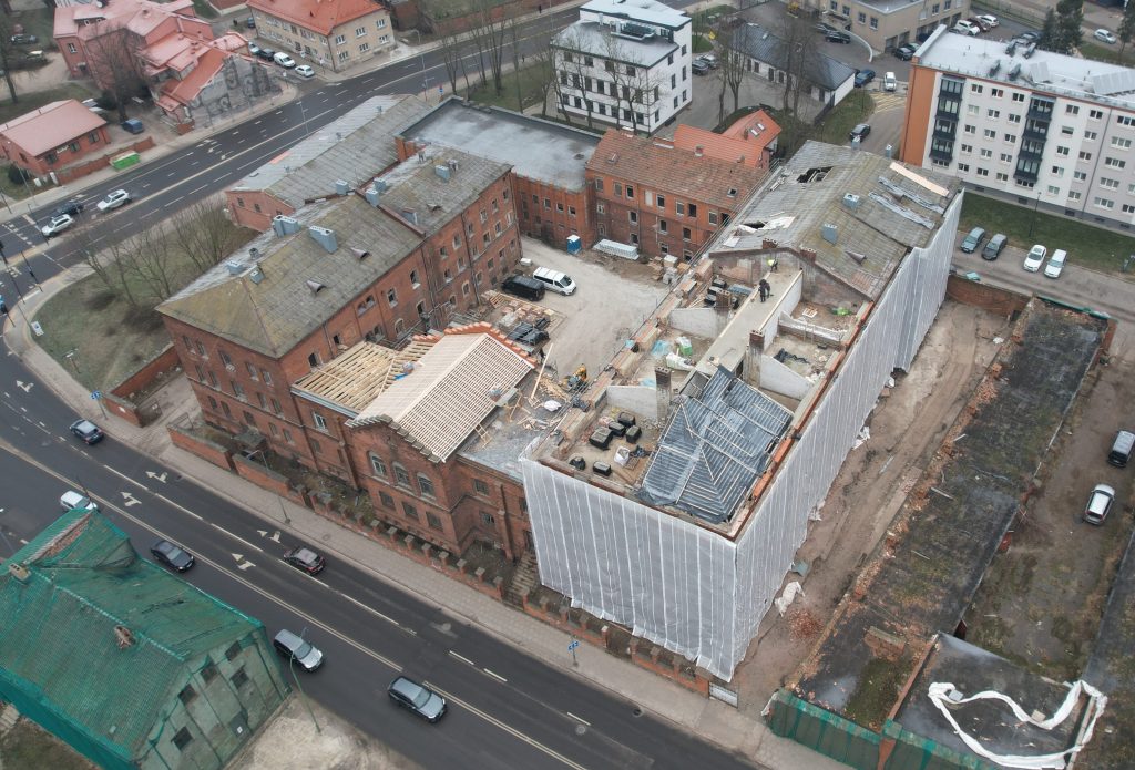 Jūros 1 (Jūros g. 1) - Hotel, Multi apartment - construction photos