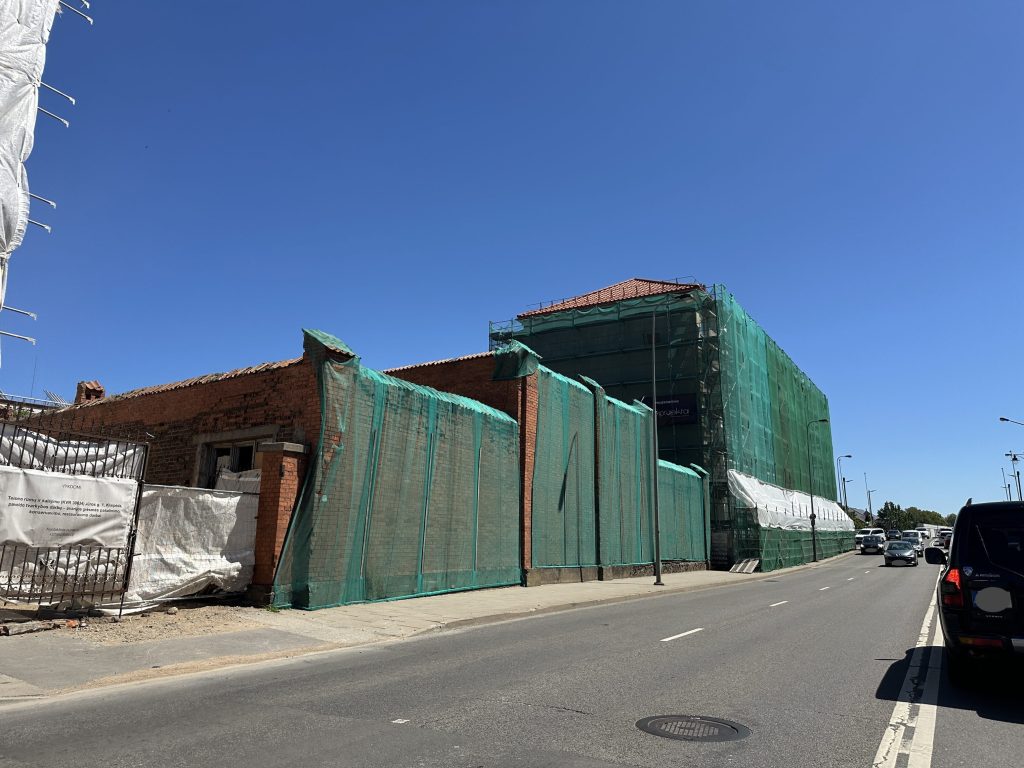 Jūros 1 (Jūros g. 1) - Hotel, Multi apartment - construction photos