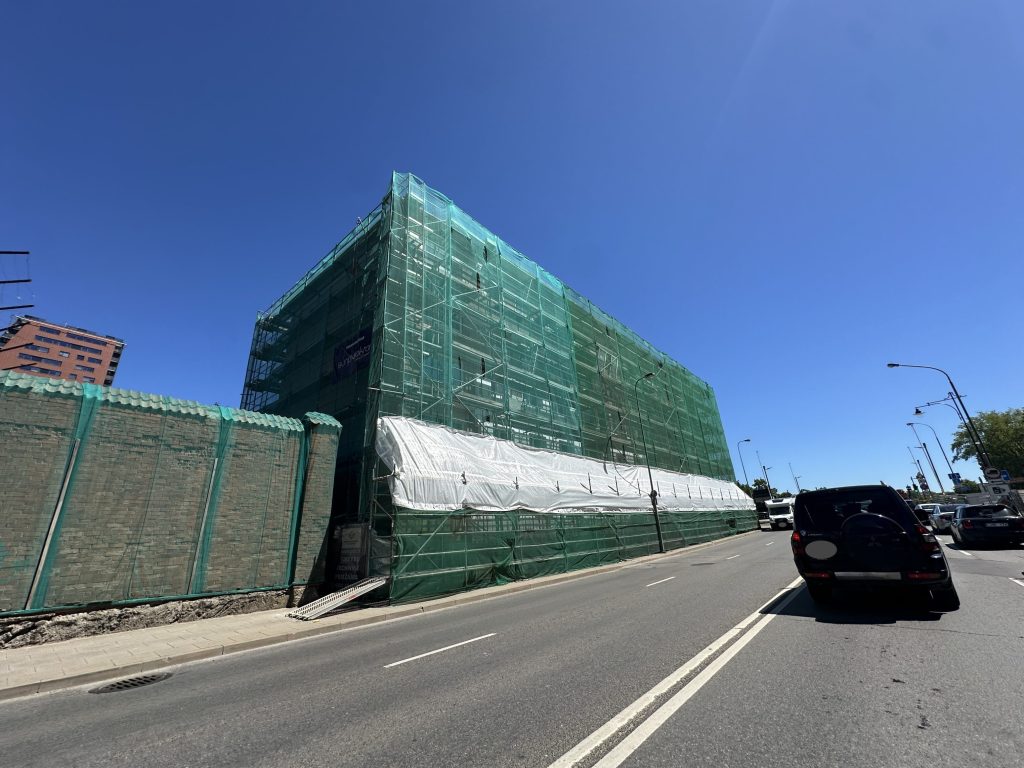 Jūros 1 (Jūros g. 1) - Hotel, Multi apartment - construction photos