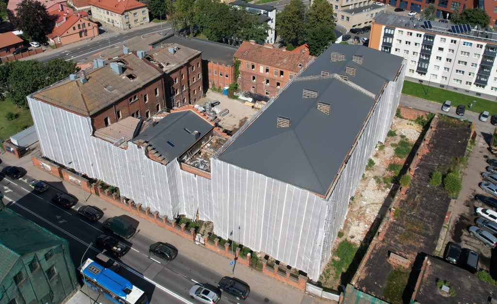 Jūros 1 (Jūros g. 1) - Hotel, Multi apartment - construction photos