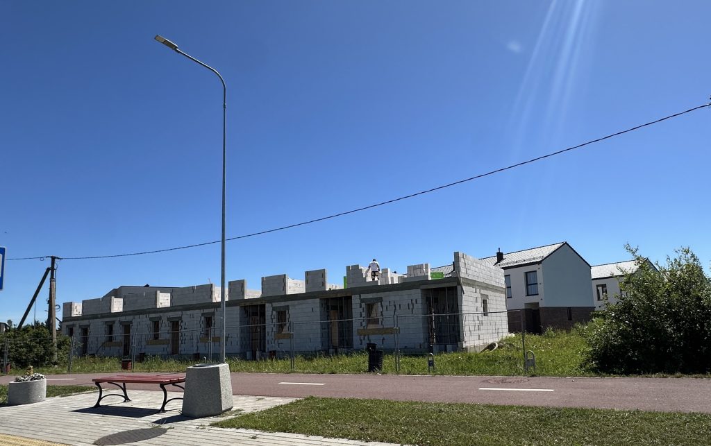 Klemiškės namai (Klemiškės g. 40) - Rindu mājas - būvdarbu attēli
