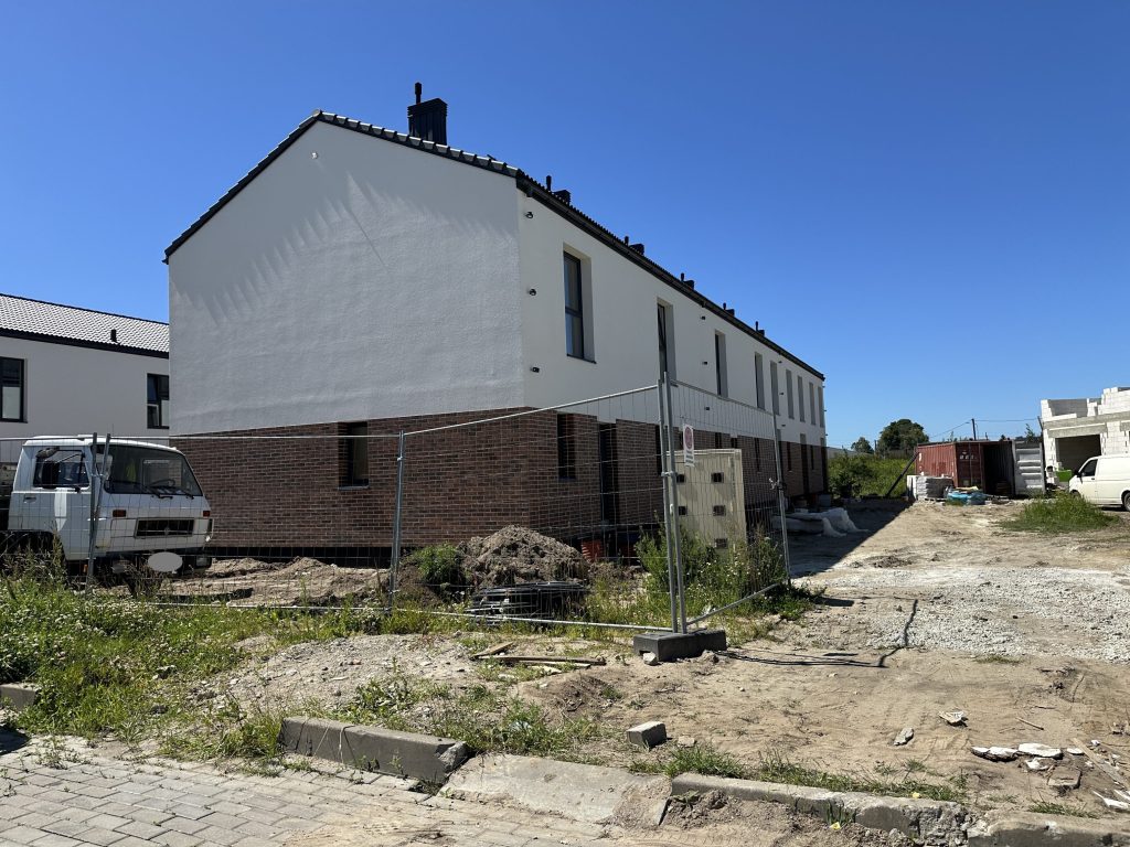 Klemiškės namai (Klemiškės g. 40) - Row housing - construction photos