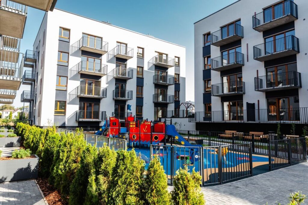 Riverland 1 etapas (Lazdynėlių g. 51, 53, 55, 57, 59, 61, 63) - Row housing - construction photos