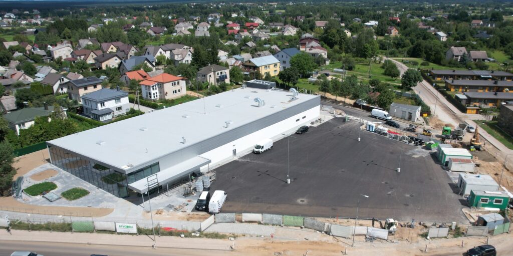 LIDL Taikos g. 1A (Taikos g. 1A) - Food store - construction photos