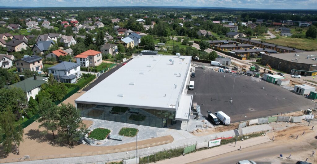 LIDL Taikos g. 1A (Taikos g. 1A) - Food store - construction photos