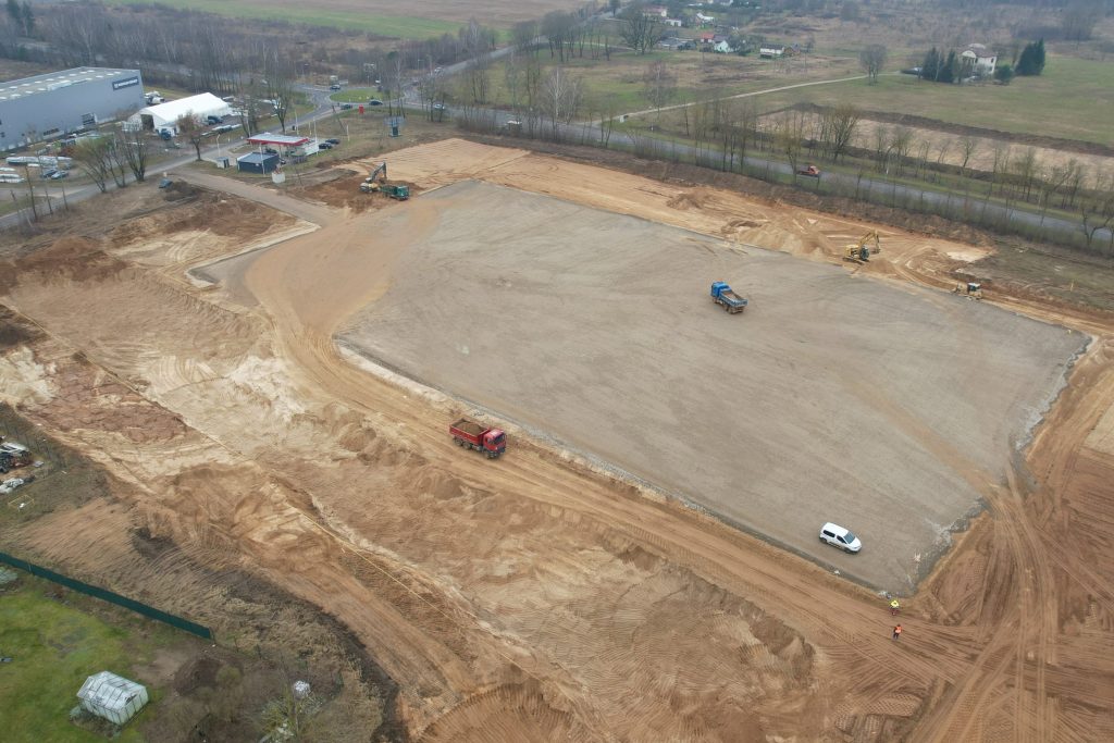 Liepkalnio industrinis parkas 5 etapas (Pripetės g. 1) - Warehouse / Distribution center - construction photos