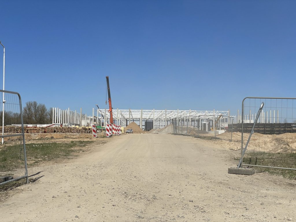 Liepkalnio industrinis parkas 5 etapas (Pripetės g. 1) - Sandėlys / Platinimo centras - statybų nuotraukos
