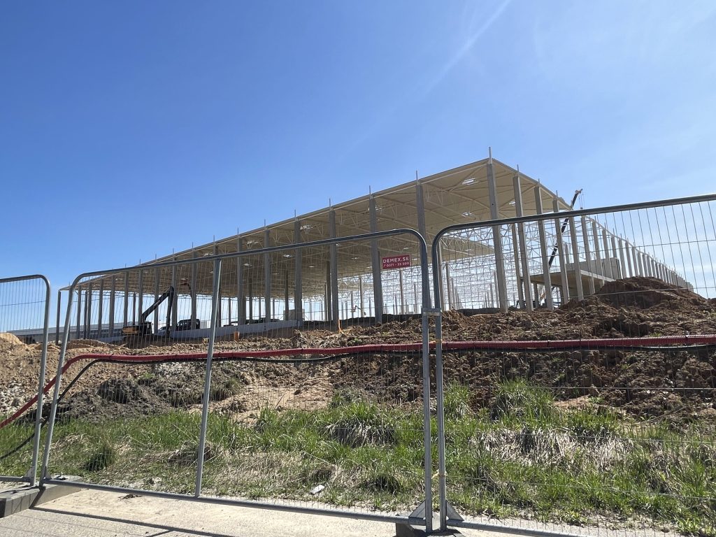 Liepkalnio industrinis parkas 5 etapas (Pripetės g. 1) - Sandėlys / Platinimo centras - statybų nuotraukos