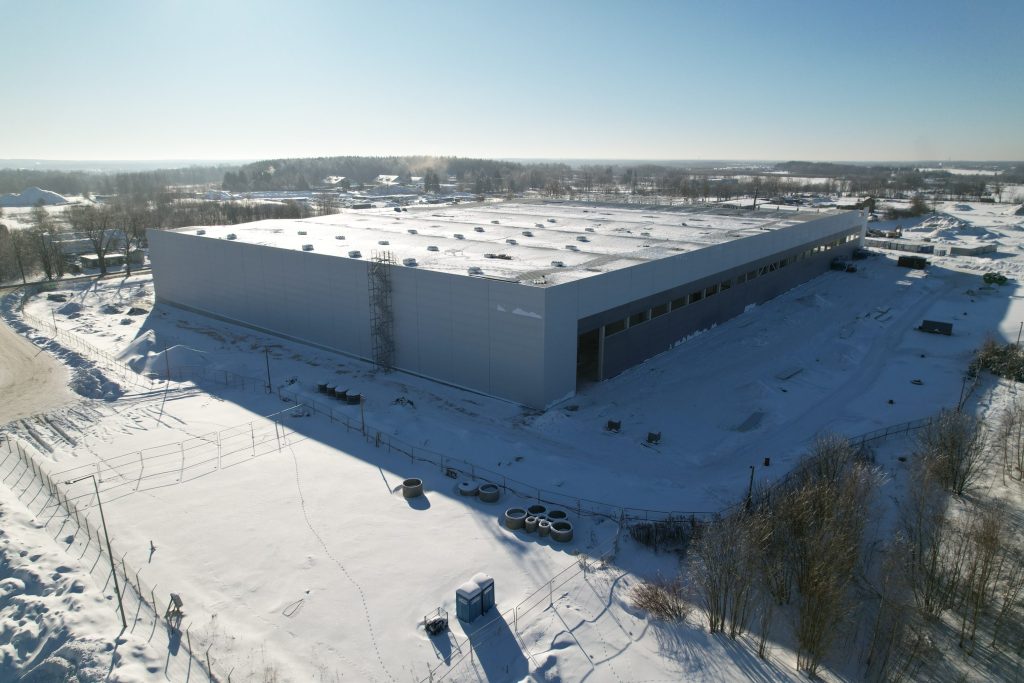 Liepkalnio industrinis parkas 7 etapas (Pripetės g. 1) - Sandėlys / Platinimo centras - statybų nuotraukos