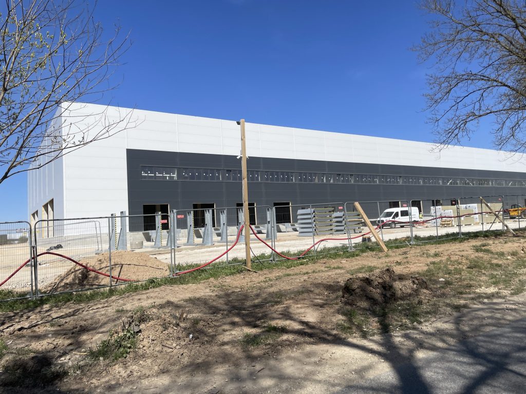 Liepkalnio industrinis parkas 7 etapas (Pripetės g. 1) - Sandėlys / Platinimo centras - statybų nuotraukos