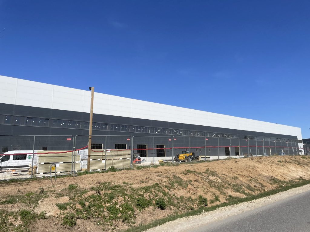 Liepkalnio industrinis parkas 7 etapas (Pripetės g. 1) - Sandėlys / Platinimo centras - statybų nuotraukos