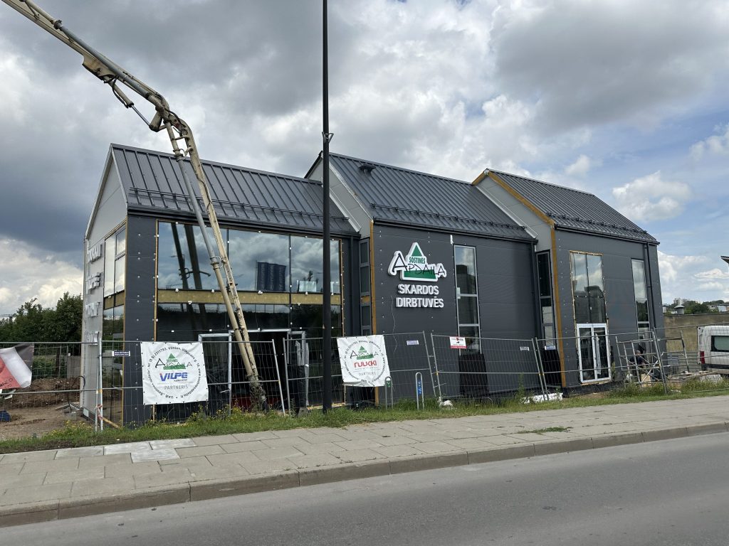 Miškinių g. 25 (Miškinių g. 25) - Non-food store - construction photos