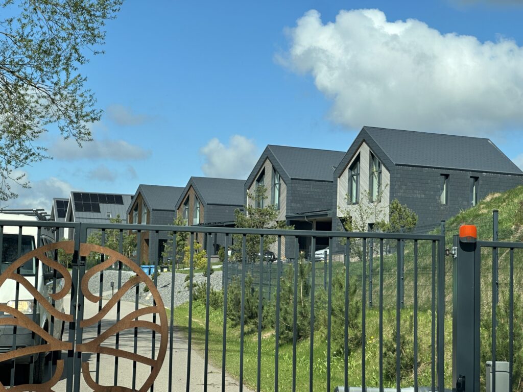 Versmių parkas (Versmių g. 2, 4, 6, 7, 8, 9, 10, 11, 12, 13, 15, 16, 17, 19 - 47) - Land plots, Private house community - construction photos