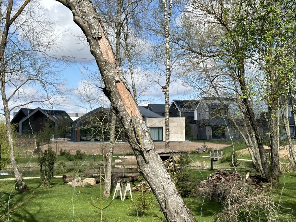 Versmių parkas (Versmių g. 2, 4, 6, 7, 8, 9, 10, 11, 12, 13, 15, 16, 17, 19 - 47) - Land plots, Private house community - construction photos