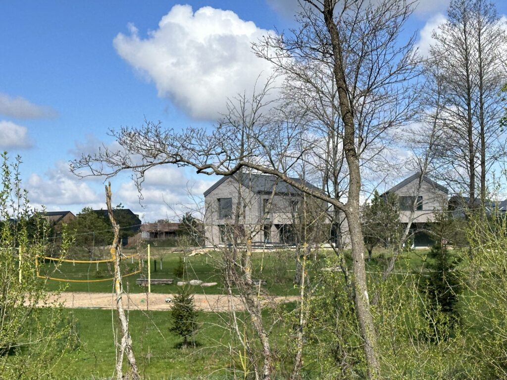 Versmių parkas (Versmių g. 2, 4, 6, 7, 8, 9, 10, 11, 12, 13, 15, 16, 17, 19 - 47) - Land plots, Private house community - construction photos