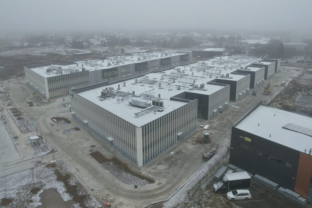 Vilniaus verslo parkas 2 (Sedulų g. 2, Bukiškio k.) - Birojs / Elastīgu platību - būvdarbu attēli