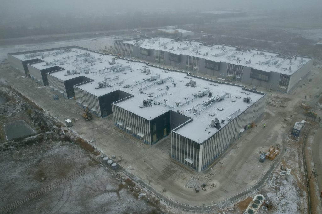 Vilniaus verslo parkas 2 (Sedulų g. 2, Bukiškio k.) - Birojs / Elastīgu platību - būvdarbu attēli