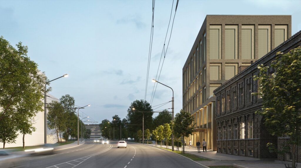 Švitrigailos g. 37 (Švitrigailos g. 37) - Multi apartment, Office center - visualization